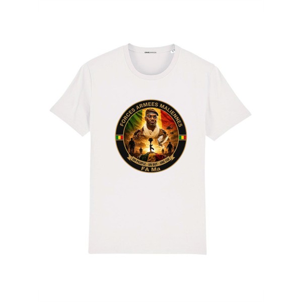 T-shirt blanc hommage à Sadio Camara – Édition commémorative