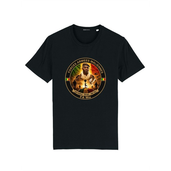 T-shirt noir hommage à Sadio Camara – Édition commémorative